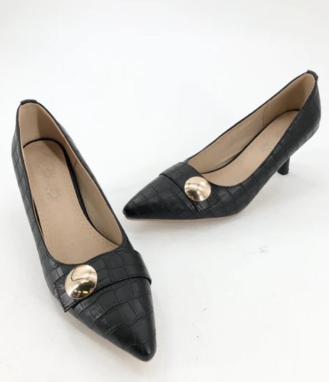 ZAPATOS DE SALÓN NEGROS - Quierox - Tienda Online